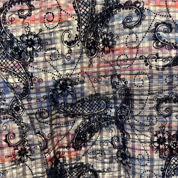 Buckle Eight X‎ Static Motion Button Down Shirt Men’s Size Large Contrast Cuff - Picture 4 of 10